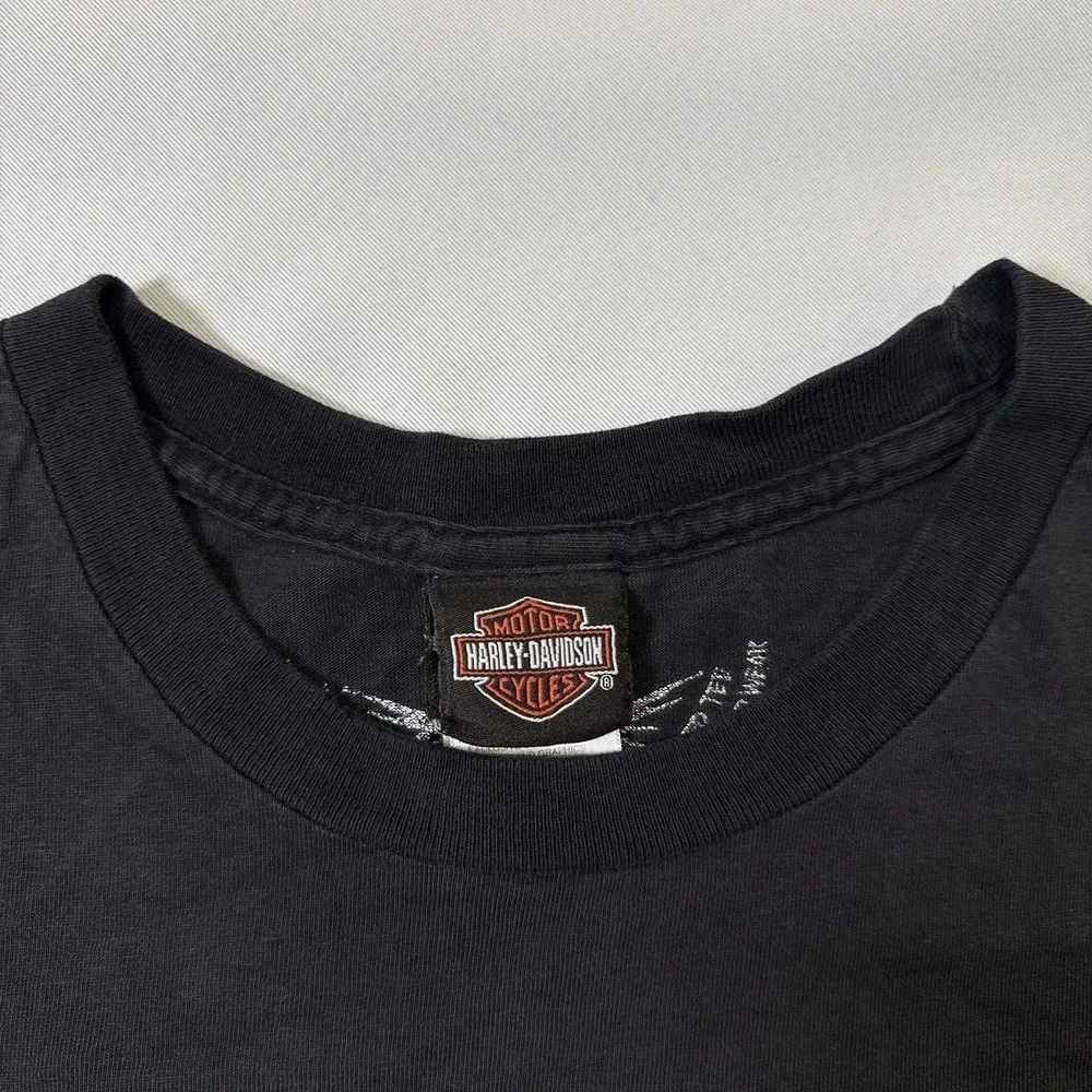 Harley Davidson Men's T-Shirt 3XL Las Vegas NV Black Biker Built Graphic VF 2011 - Picture 9 of 13